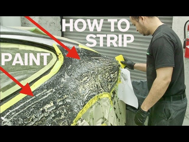 Automotive Paint Stripping